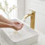 Robinet pour vasque de salle de bain à poignée simple Waterfall
