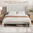 Avelyn Upholstered Platform Bed Frame with Vertical Channel Tufted Wingback Headboard-1653027205-1653027210