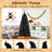 The Holiday Aisle® 6 Ft Artificial Halloween Tree With Bendable Top Section 726 Branch Tips 260 Lights