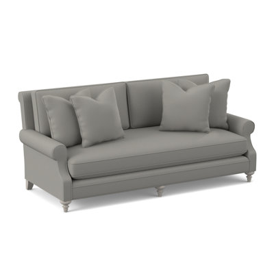 Sagamore Boucle and Velvet Sofa