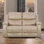 Causeuse inclinable manuelle en similicuir de 61 po Emony-95225756
