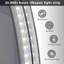 Round Lighted Wall Mounted Bathroom Mirror-1561988365