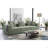 Modular 3-Seat Sectional Sofa, All-Foam Deep-Seat Couch With Plush Textured Chenille-1141742910