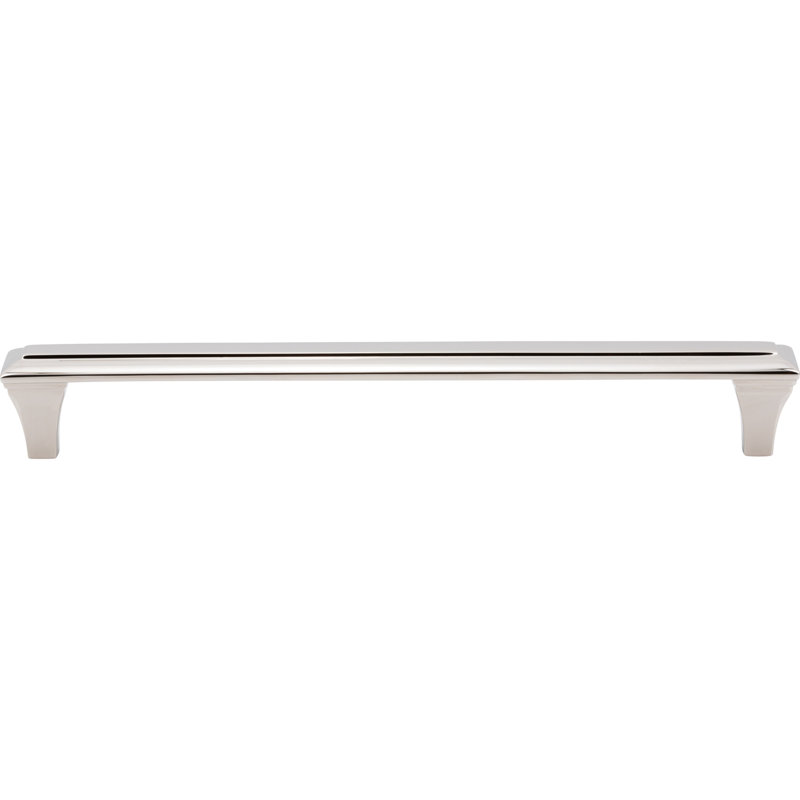 Alston 7 9/16" Center to Center Bar Pull, Polished Nickel