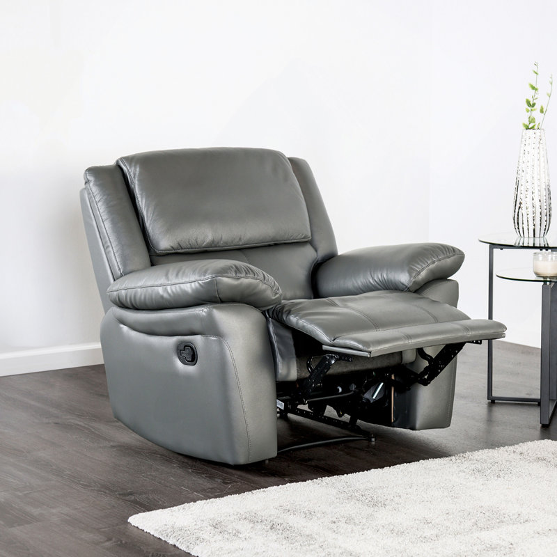 Recliner Chair Welt Trim Pillow Top Arms Primary Living Room