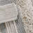 Woven Texture Stripe Bath Rug 22X58"