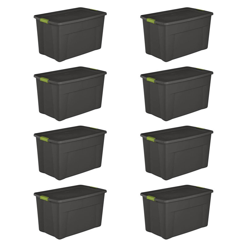 Sterilite 45 Gallon Wheeled Latch Tote, 35, 8