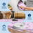 Washable Area Rug Bow Décor-284914607-284913753