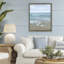 Cadre flottant Sanderlings sur vagues douces, design par Nan-360503440-360503443