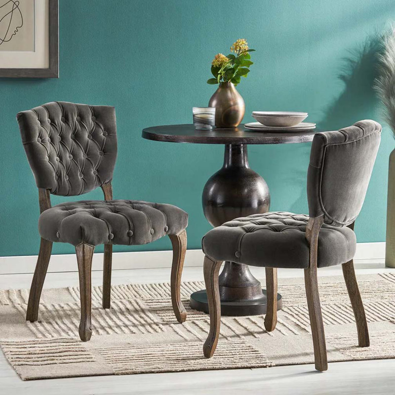 Velvet Tufted Dining Chair