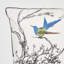 Birds & Butterflies Pillow