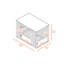 Cage pour chien durable avec placement de porte flexible-538249963-538249878