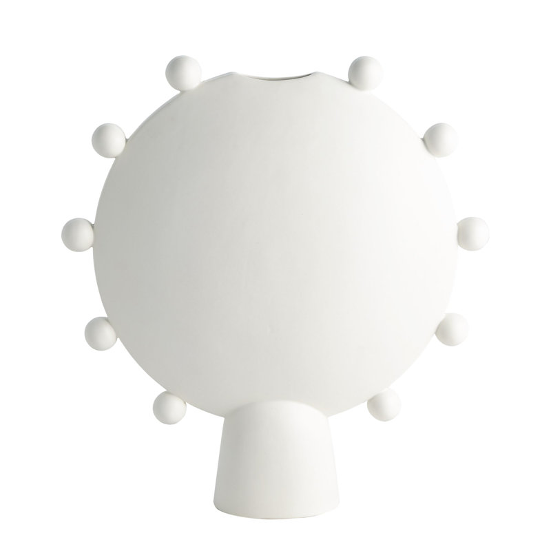 Spheres Collection Vessel, White
