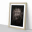 Leopard in the Dark in Abstract - Picture Frame Graphic Art Print-55772027-55772029