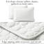 Ensemble de courtepointe réversible surdimensionnée et légère avec taies décoratives Southshore Fine Linens-40290538-40261341