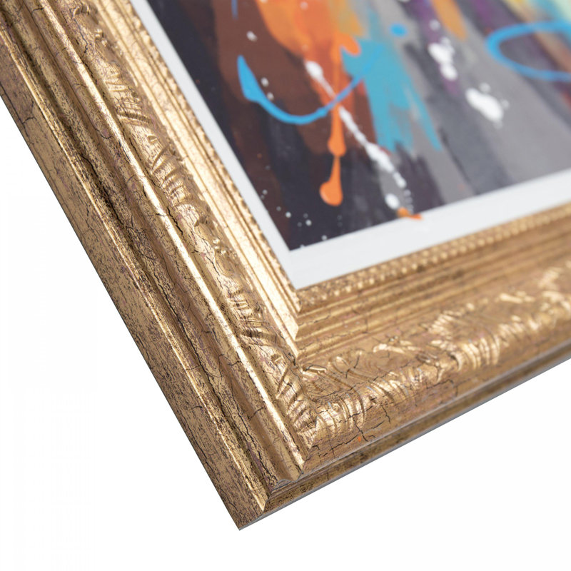 Chillin' Chimp Framed Canvas Wall Art