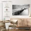 Monochrome beach dock Aletra-107688438