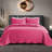 Embossed Microfiber Quilt Coverlet Set-124685112-124685111