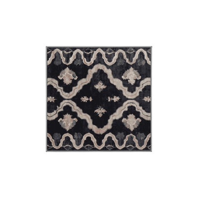 Machine Washable Purple Area Rug