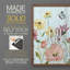 Wildflower Flutter II - reproduction encadrée de qualité supérieure - prête à être accrochée - aucun clou requis - aucun clou requis-1822580328-1822580335