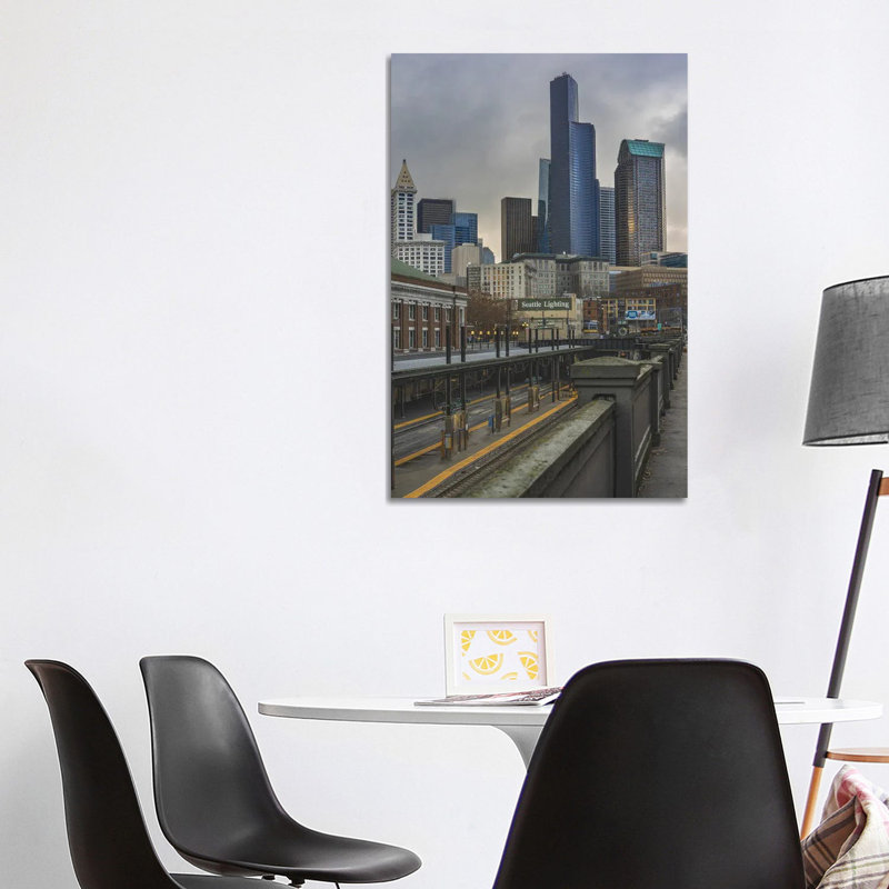 Seattle Grunge 1 Piece Wrapped Canvas Wall Art, 101.6 cm H x 66.04 cm W x 3.175 cm D