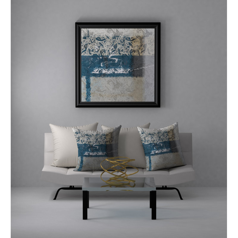 Housse et insert de coussin carré inégalé, 24" X 24"