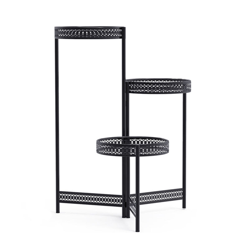 Plant Stand - Set of 3, Black