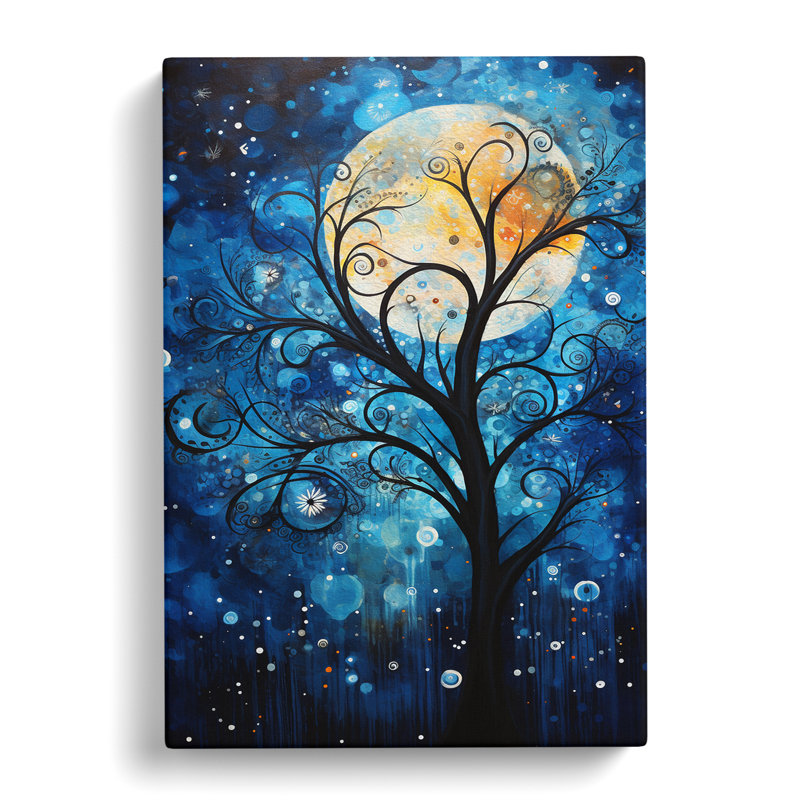 Moon Abstract - No Frame Print, 50cm H x 35cm W x 3cm D