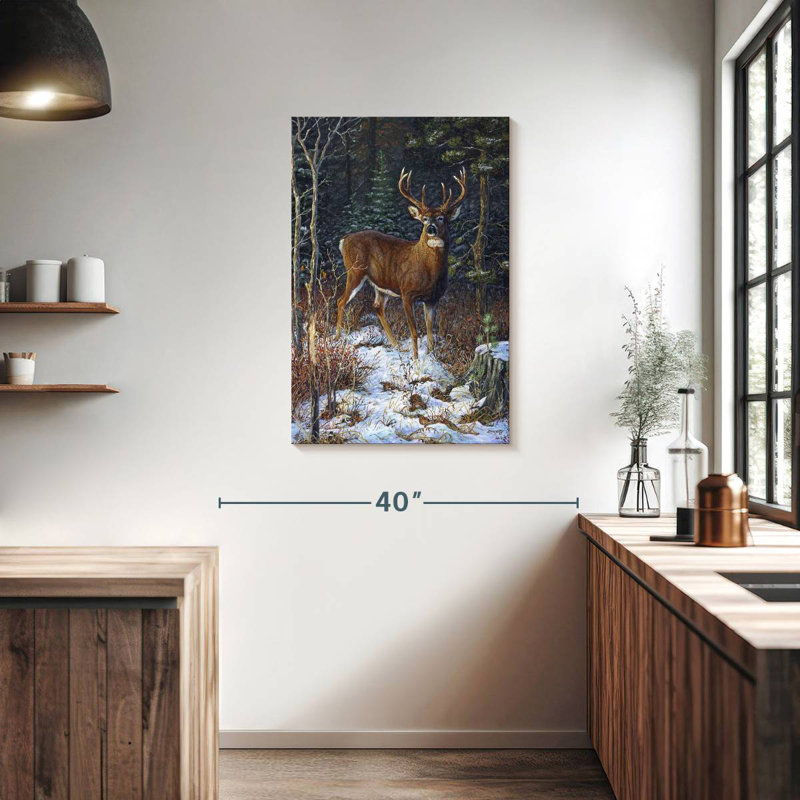 Brampt Last Light - Whitetail, 36" H x 24" W