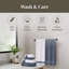 Modern Threads 600 GSM 6-Piece Towel Set with Filgree Jacquard Border-1767474424