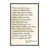 Toile encadrée de bois rustique foncé