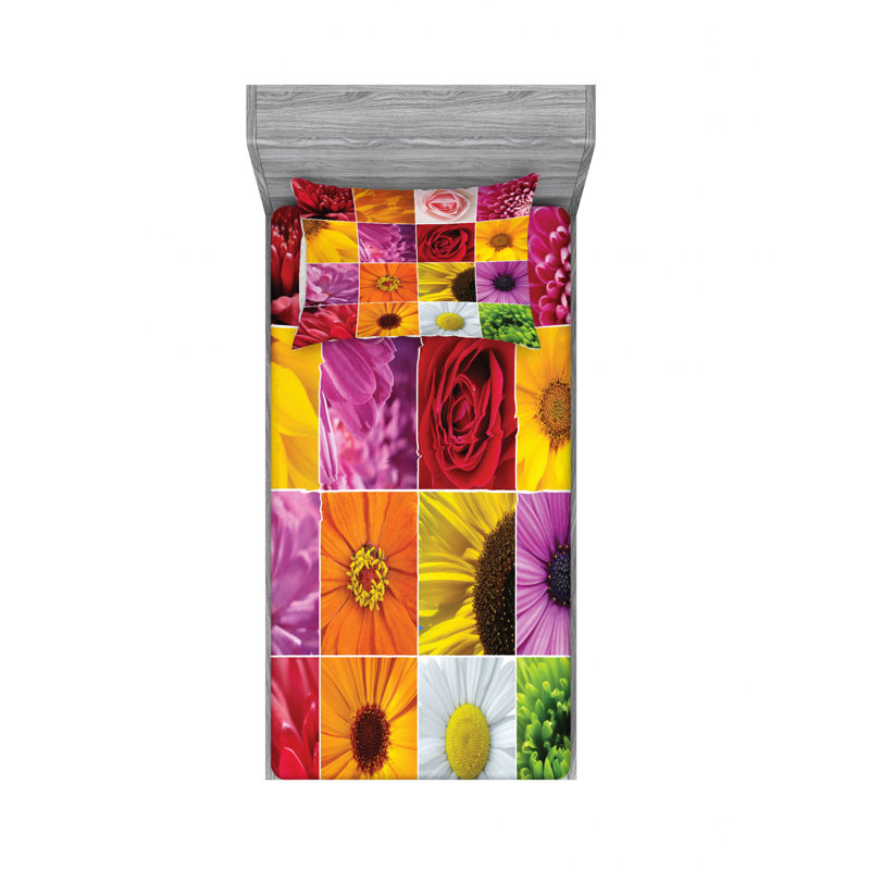 Microfiber Sheet Set, Twin XL Sheet Set with Fitted Sheet