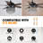 52" Torrie 5 - Blade Crystal Ceiling Fan with Remote Control and Light Kit Included-1752615848