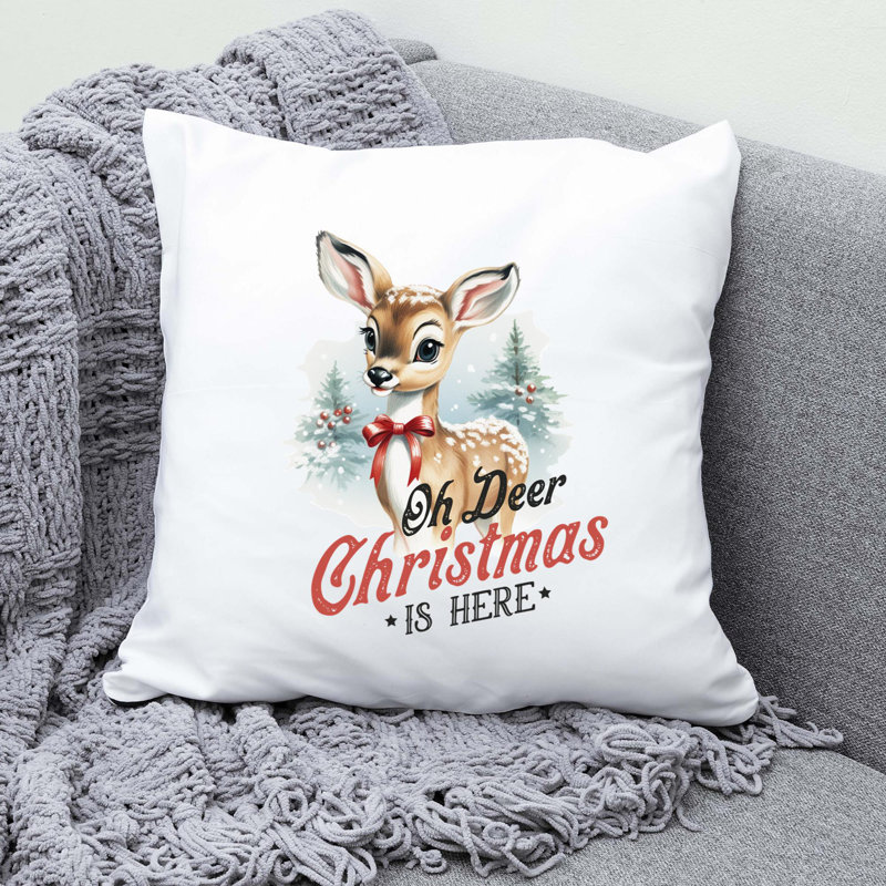 Christmas_21 Reversible Throw Pillow, 18" x 18"