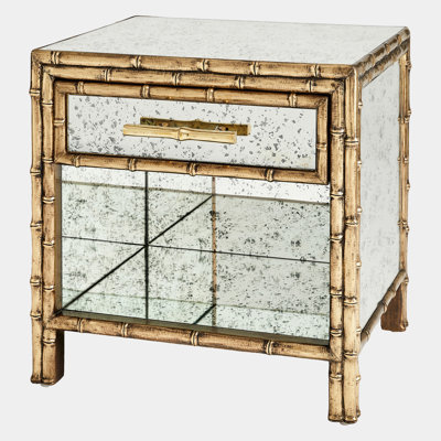 Bamboo End Table