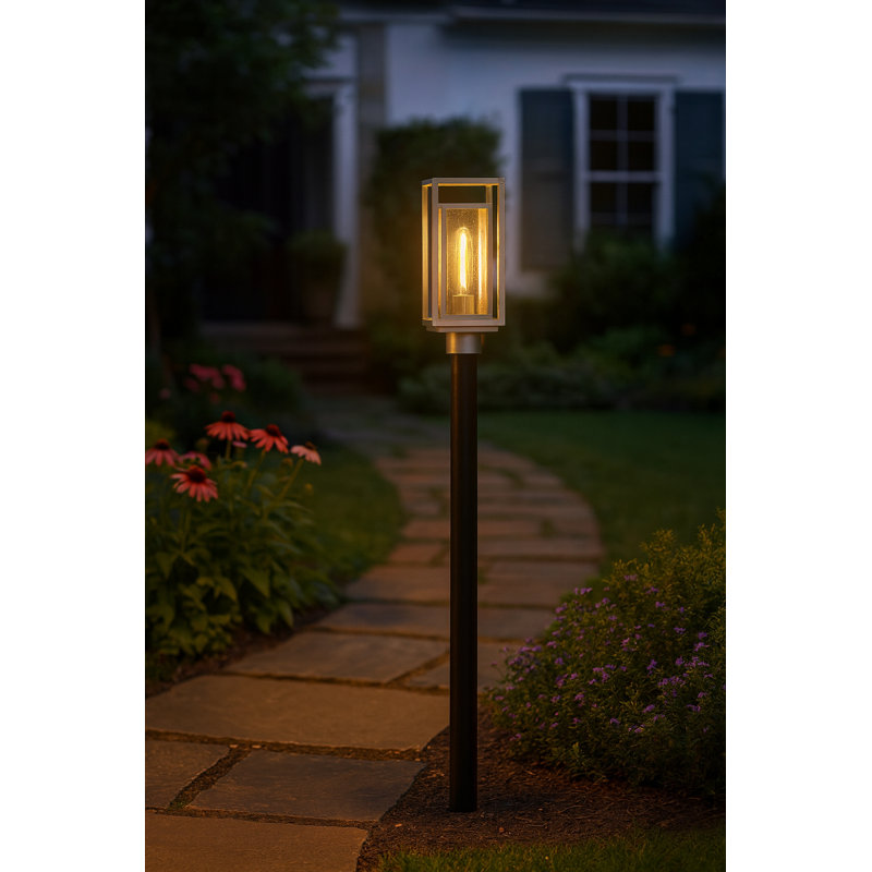 Republic 1-Light Lantern Head, Satin Nickel