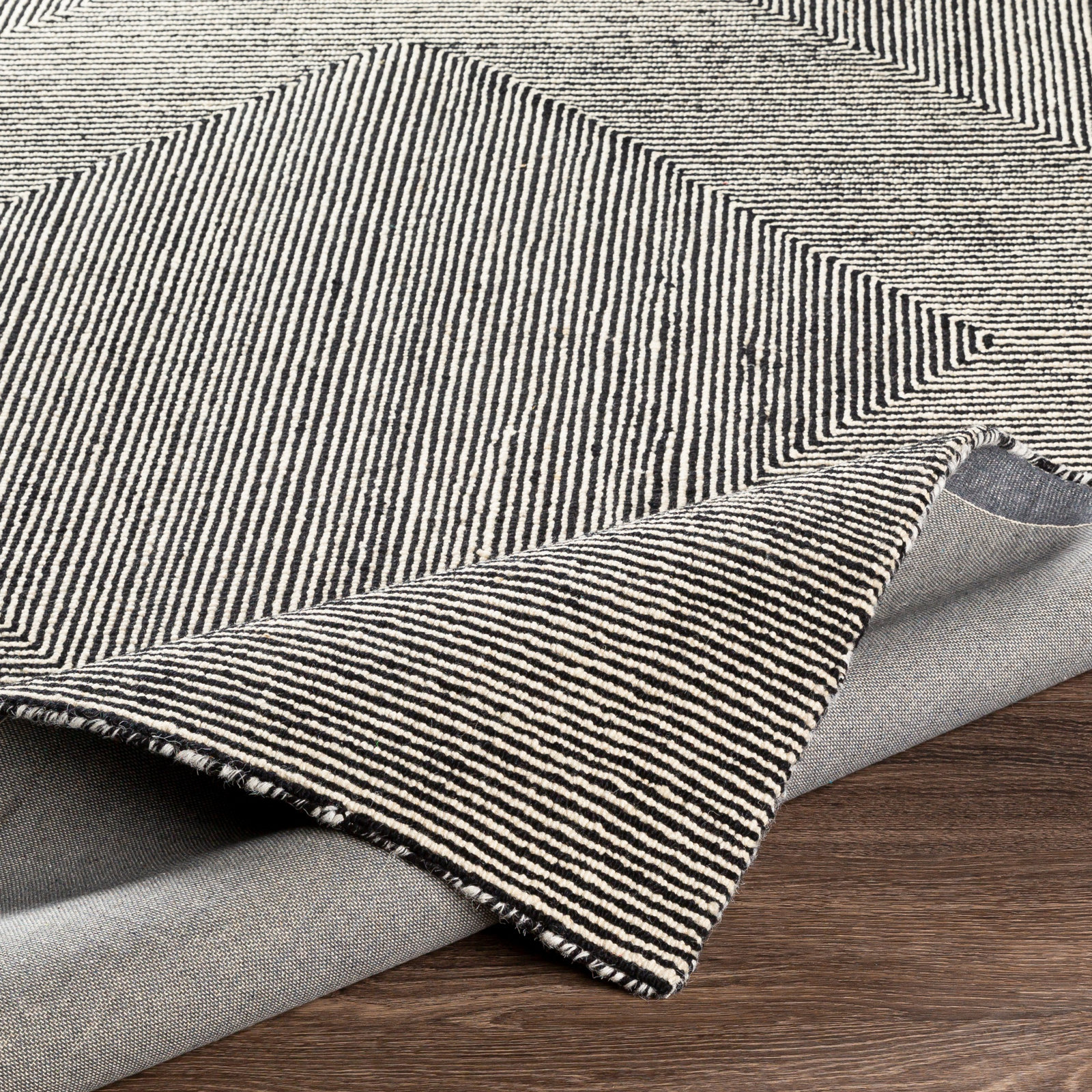 Peeta Hand-Tufted Geometric Rug, Rectangle 2' x 3'