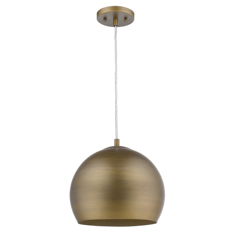 Cosper 1 - Light Single Pendant, Antique Gold