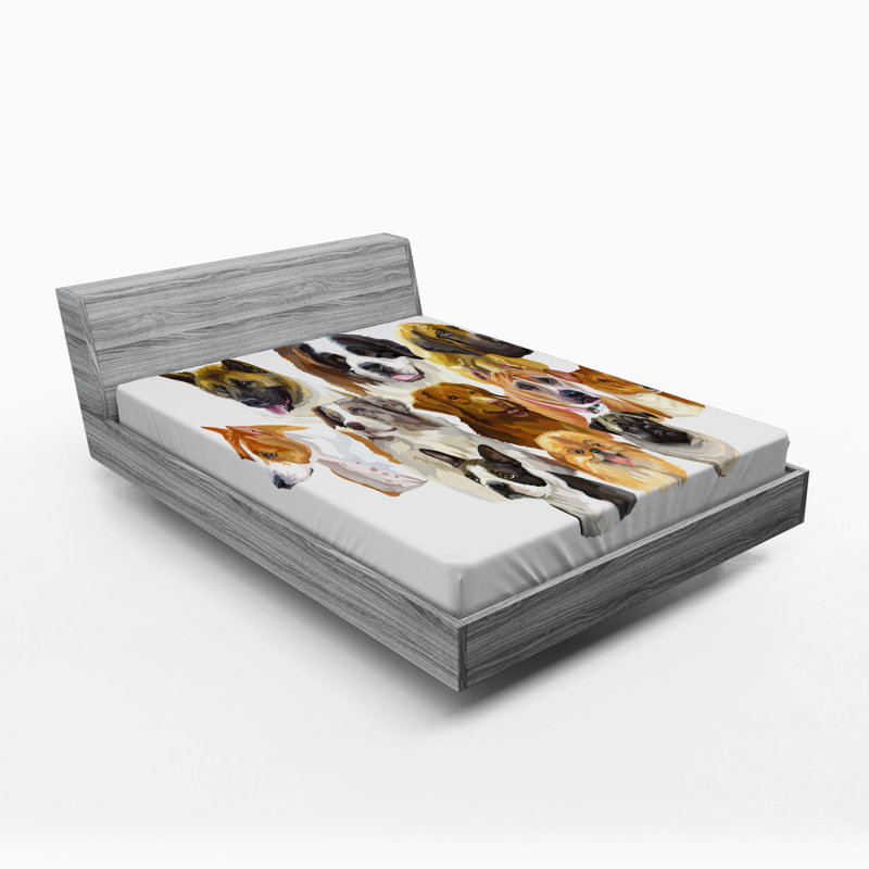 Microfiber Fitted Sheet, Queen Fitted Sheet