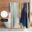 Abstract Shower Curtain Somber by PI Creative Art