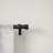 Cappa Curtain Rod for Windows, Adjustable, 66" to 120", Black-94237689-94237692