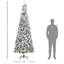 Arbre de Noël artificiel enneigé-1252944857