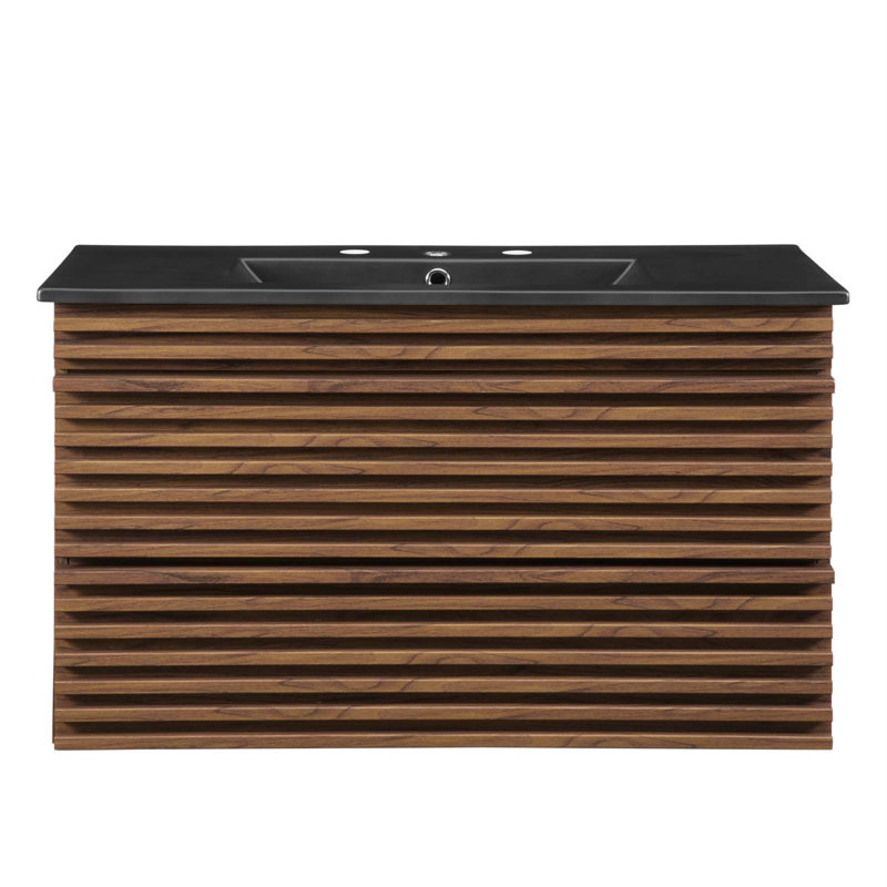 Meuble-lavabo mural 36 po Render