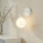 No tools wall light, rechargeable wall sconce, warm lighting White Poplight-1102482761