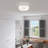 Betel Fabric Semi Flush Mount-73031940-105785361