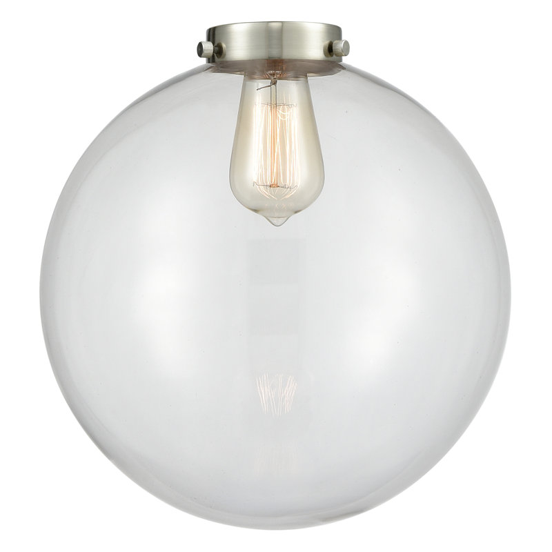 Nouveau 2 - Frederick - Mini-luminaire suspendu sur tige 1 lumière - Ampoule DEL, Cuivre antique, H 48 po x l 12 po x P 12 po
