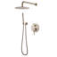 Robinet de douche mural avec valve brute-64226852