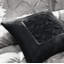 Ensemble d'édredon grand lit 7 pièces Laurel Grey Pintuck-30992287-30992291