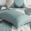 Édredon pour lit double / grand lit - Imprimé en coton, rembourrage, 2 taies décoratives fascinantes pour un motif de chambre à coucher enchanteur, coton, captivant-121234524-121234527
