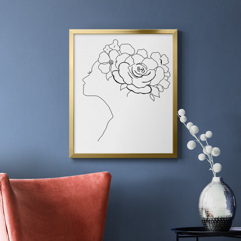 Croquis sur toile Fashion Premium, Or, H 24 po x l 20 po